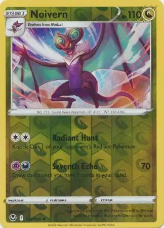 Noivern Reverse Holo 133, Silver Tempest | Sword & Shield, , 0.00 kr, Pokesingles. Kjøp pokemon kort til lave priser hos oss.