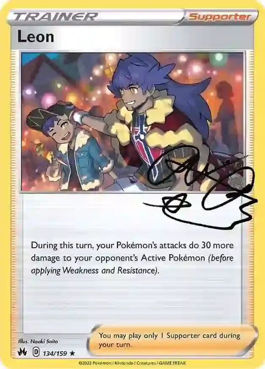 Leon 134, Crown Zenith | Sword & Shield, , 0.00 kr, Pokesingles. Kjøp pokemon kort til lave priser hos oss.