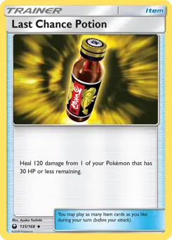 Last Chance Potion 135 - Celestial Storm Pokesingles