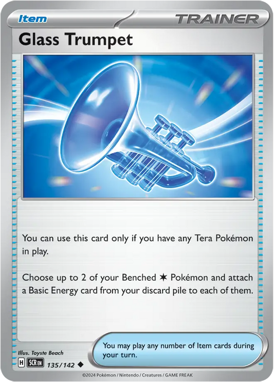 Glass Trumpet 135 - Stellar Crown Pokesingles