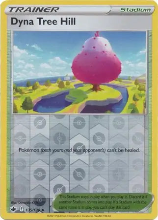 Dyna Tree Hill Reverse Holo 135 Pokesingles