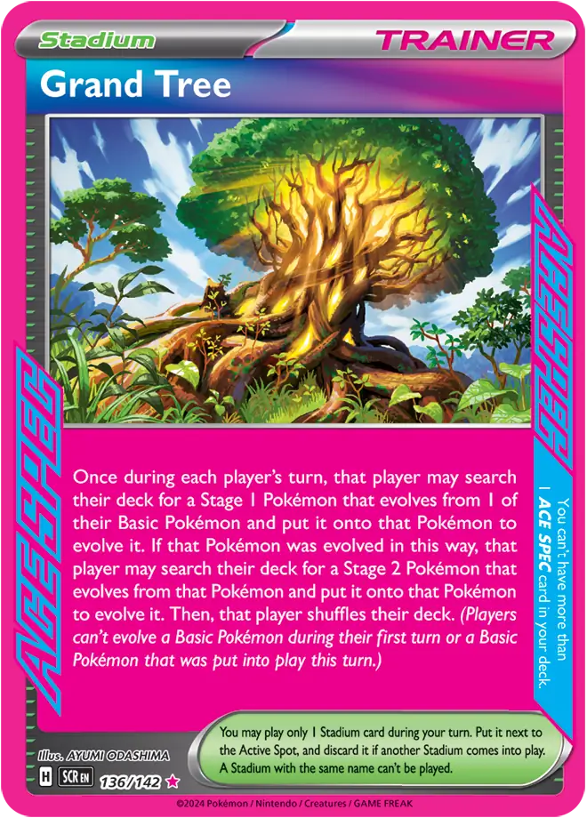 Grand Tree 136 - Stellar Crown Pokesingles
