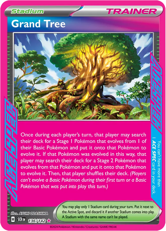 Grand Tree 136 - Stellar Crown Pokesingles