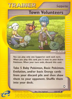 Town Volunteers 136 - Aquapolis Pokesingles