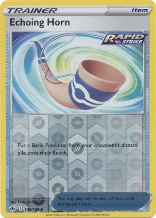Echoing Horn Reverse Holo 136