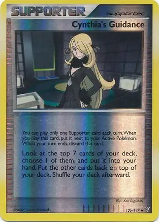 Cynthia's Guidance Reverse Holo 136 - Supreme Victors Pokesingles