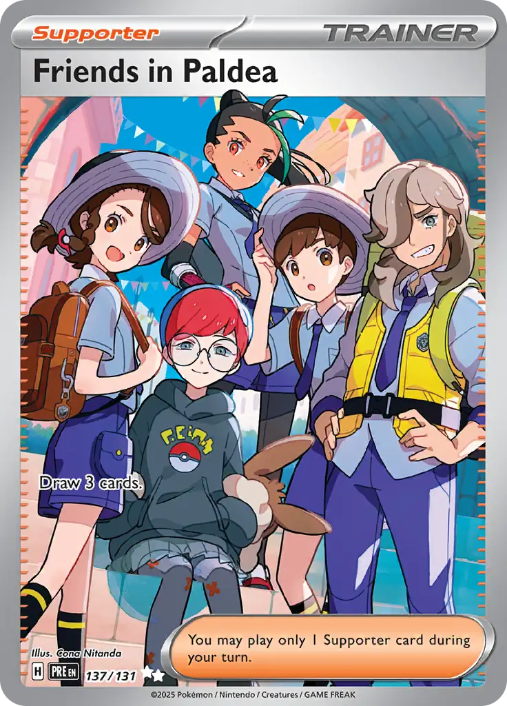 Friends in Paldea 137 - Prismatic Evolutions Pokesingles