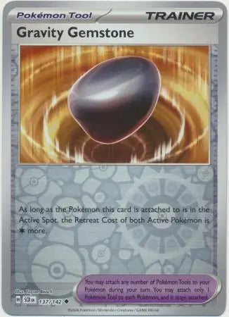 Gravity Gemstone Reverse Holo 137 - Stellar Crown Pokesingles