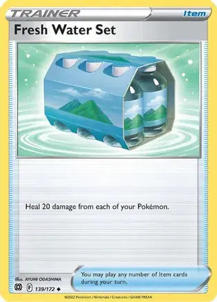 Fresh Water Set 139, Brilliant Stars | Sword & Shield, trainer, 3.00 kr, Pokesingles. Kjøp pokemon kort til lave priser hos oss.