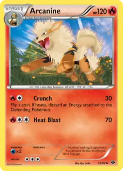 Arcanine 13 - Next Destinies Pokesingles