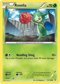 Roselia 13 - Dragons Exalted Pokesingles