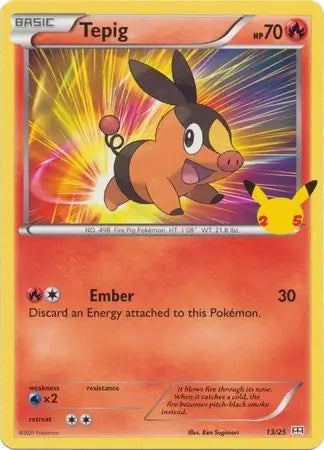 Tepig 13 - Mcdonald's 25th Anniversary