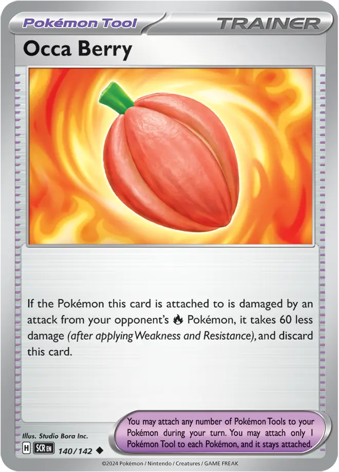 Occa Berry 140 - Stellar Crown Pokesingles