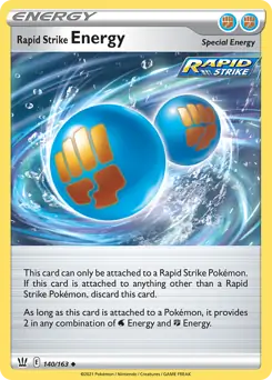 Rapid Strike Energy 140 - Battle Styles