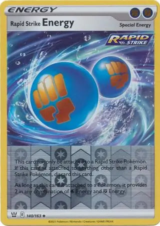Rapid Strike Energy Reverse Holo 140 - Battle Styles