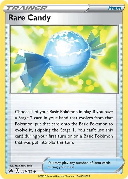 Rare Candy 141, Crown Zenith | Sword & Shield, , 0.00 kr, Pokesingles. Kjøp pokemon kort til lave priser hos oss.