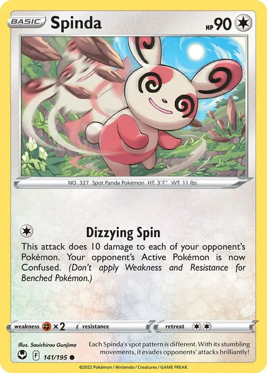 Spinda 141, Silver Tempest | Sword & Shield, , 0.00 kr, Pokesingles. Kjøp pokemon kort til lave priser hos oss.