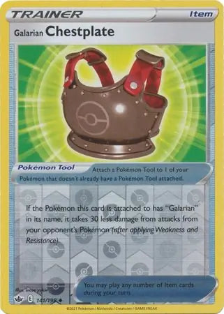 Galarian Chestplate Reverse Holo 141