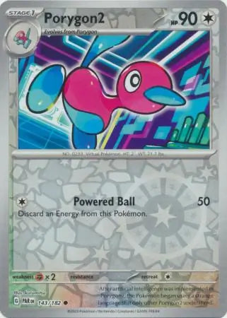 143 Porygon2 - Reverse Holo, Paradox Rift, reverse, 4.00 kr, Pokesingles. Kjøp pokemon kort til lave priser hos oss.