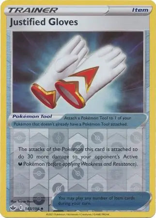 Justified Gloves Reverse Holo 143