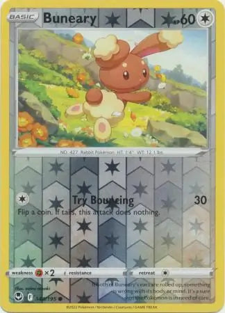 Buneary Reverse Holo 144, Silver Tempest | Sword & Shield, , 0.00 kr, Pokesingles. Kjøp pokemon kort til lave priser hos oss.