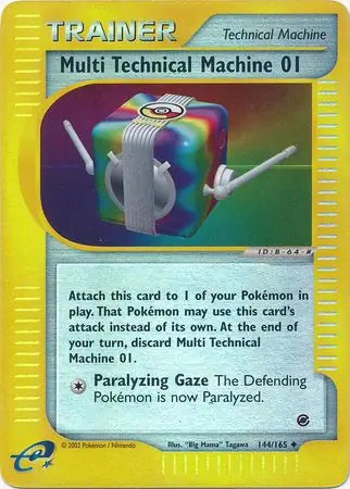 Multi Technical Machine 01 Reverse Holo 144 - Expedition Pokesingles