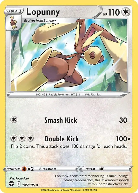 Lopunny 145, Silver Tempest | Sword & Shield, , 0.00 kr, Pokesingles. Kjøp pokemon kort til lave priser hos oss.