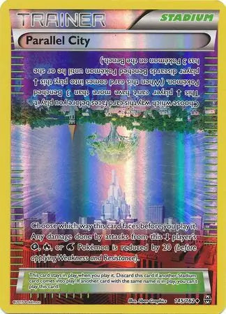 Parallel City Reverse Holo 145 - Breakthrough Pokesingles