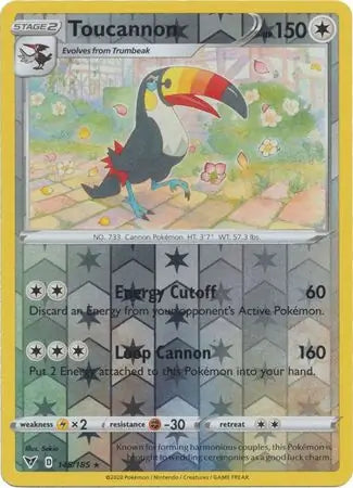 Toucannon Reverse Holo 145 - Vivid Voltage