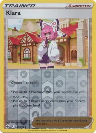 Klara Reverse Holo 145 Pokesingles