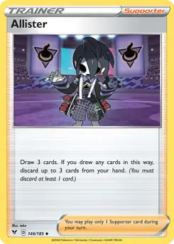 Allister 146 - Vivid Voltage Pokesingles