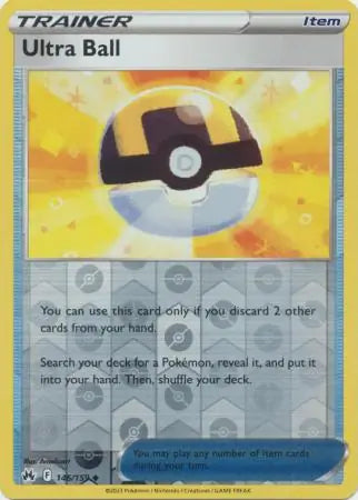 Ultra Ball Reverse Holo 146, Crown Zenith | Sword & Shield, , 0.00 kr, Pokesingles. Kjøp pokemon kort til lave priser hos oss.