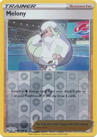 Melony Reverse Holo 146 Pokesingles