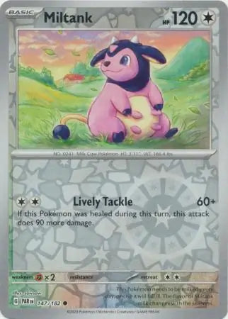 147 Miltank - Reverse Holo, Paradox Rift, reverse, 4.00 kr, Pokesingles. Kjøp pokemon kort til lave priser hos oss.