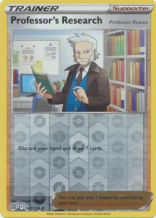 Professor's Research Reverse Holo 147, Brilliant Stars | Sword & Shield, trainer, 5.00 kr, Pokesingles. Kjøp pokemon kort til lave priser hos oss.