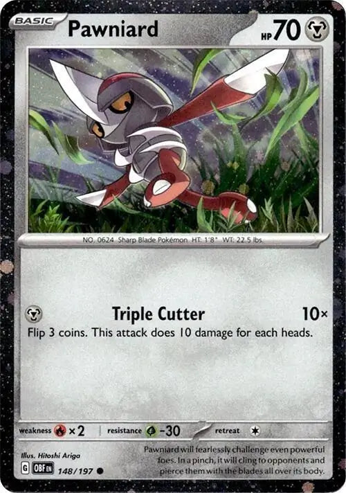Pawniard Cosmos Holo 148 - Miscellaneous Promos Pokesingles