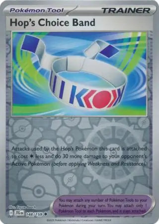 Hop's Choice Band Reverse Holo 148 - Journey Together Pokesingles