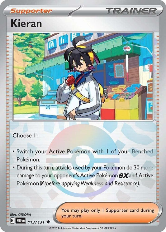 Kieran (Poke Ball Pattern) 113 - Prismatic Evolutions