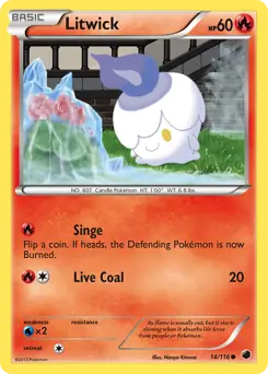 Litwick 14 - Plasma Freeze Pokesingles