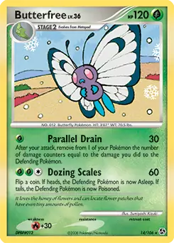Butterfree 14 - Great Encounters Pokesingles