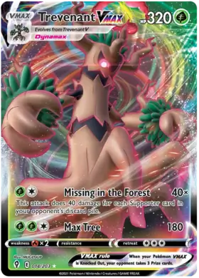 Trevenant VMAX 014, Evolving Skies | Sword & Shield, , 5.00 kr, Pokesingles. Kjøp pokemon kort til lave priser hos oss.