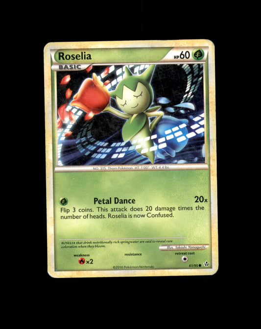 *SE BILDE FOR TILSTAND* Roselia #61 Pokemon Unleashed Pokesingles