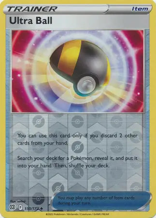 Ultra Ball Reverse Holo 150, Brilliant Stars | Sword & Shield, trainer, 5.00 kr, Pokesingles. Kjøp pokemon kort til lave priser hos oss.