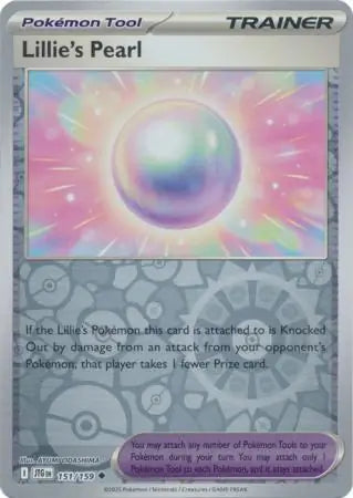 Lillie's Pearl Reverse Holo 151 - Journey Together Pokesingles