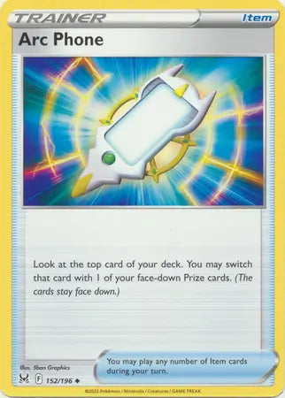 Arc Phone 152, Lost Origin | Sword & Shield, , 0.00 kr, Pokesingles. Kjøp pokemon kort til lave priser hos oss.