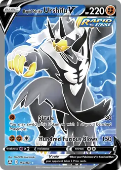 Full Art Rapid Strike Urshifu V 152 - Battle Styles