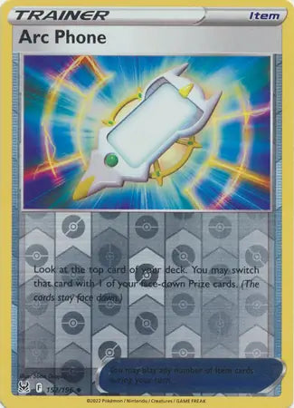 Arc Phone Reverse Holo 152, Lost Origin | Sword & Shield, , 0.00 kr, Pokesingles. Kjøp pokemon kort til lave priser hos oss.