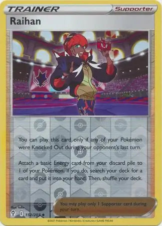 Raihan Reverse Holo 152, Evolving Skies | Sword & Shield, trainer, 5.00 kr, Pokesingles. Kjøp pokemon kort til lave priser hos oss.