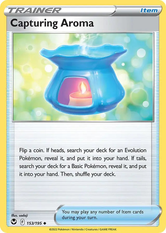 Capturing Aroma 153, Silver Tempest | Sword & Shield, , 0.00 kr, Pokesingles. Kjøp pokemon kort til lave priser hos oss.