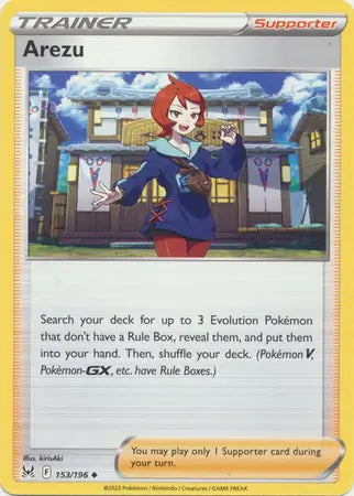 Arezu 153, Lost Origin | Sword & Shield, , 0.00 kr, Pokesingles. Kjøp pokemon kort til lave priser hos oss.